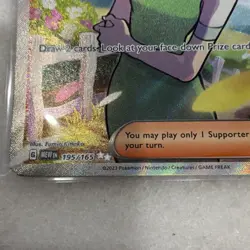 Pokemon Daisy's Help 195/165 SV: Scarlet & Violet 151 Ultra Rare Holo Trainer - Image 4