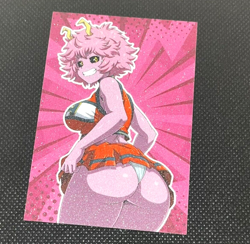 Mina Ashido my Hero Academia Waifu Goddess Story Anime Girl Card - Image 1