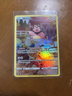 Pokemon TCG Miltank GG24/GG70 Crown Zenith Galarian Gallery Full Art Ultra NM - Image 1