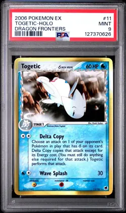 Togetic Holo 11/101 Dragon Frontiers Pokemon PSA 9 - Image 1