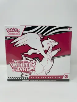 Pokemon White Flare ETB Elite Trainer Box SV Sealed Brand New - Image 1