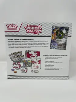 Pokemon White Flare ETB Elite Trainer Box SV Sealed Brand New - Image 2