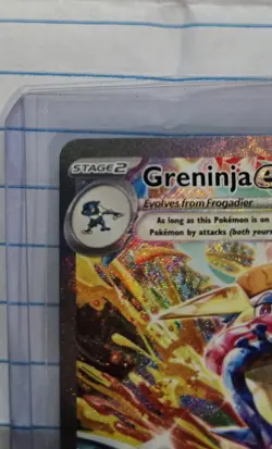 Pokemon Greninja EX Twilight Masquerade Special Illustration #214/167 Holo - Image 4