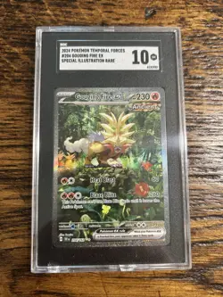 Pokemon TCG Gouging Fire EX Scarlet & Violet Temporal Forces 204/162 SGC 10 - Image 1
