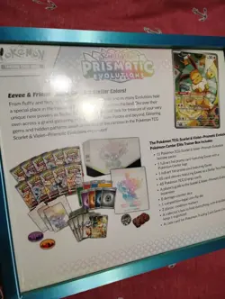 Pokemon Center exclusive Elite Trainer Box Prismatic Evolutions Eevee English - Image 3