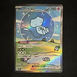 Pokemon TCG Mew EX 232/091 Sv: Paldean Fates Bubble Mew - Image 1