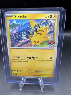 Pikachu SVP 190 World Championships 2024 Promo Pokemon TCG - Image 1