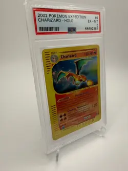 2002 Pokemon Expedition Charizard Holo PSA 6 #6 - Image 5
