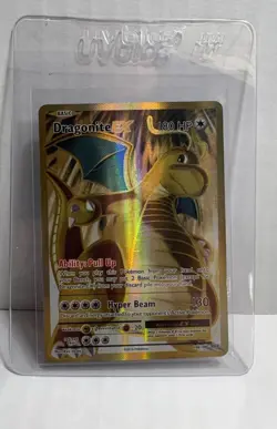 2016 POKEMON XY EVOLUTIONS #106/108 DRAGONITE EX FULL ART ULTRA RARE - Image 3