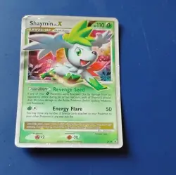 Pokemon Shaymin LV.X Diamond & Pearl DP39 110 HP Holo Promo Level Up Shizurow - Image 1