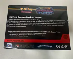 Pokemon TCG ME02 Phantasmal Flames BUILD AND BATTLE DISPLAY BOX 10 ct Sealed - Image 2