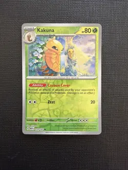 Kakuna 014/165 Reverse Holo: Scarlet & Violet 151 Pokemon TCG Near Mint - Image 1