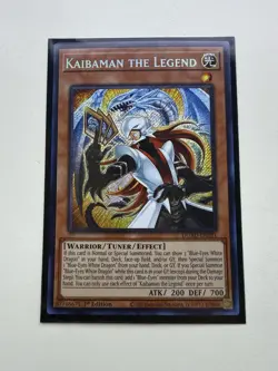 Yu-Gi-Oh! Kaibaman The Legend DUAD-EN021, Secret Rare, 1st Edition, NM - Image 1