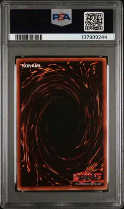 2002 Yu-Gi-Oh Millennium Shield McDonald's Promo MP1 Limited Edition Ultra PSA 7 - Image 2