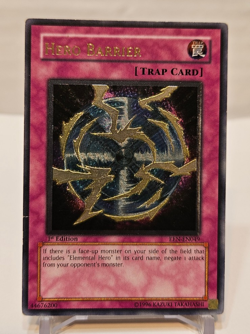 ULTIMATE Rare Hero Barrier EEN-EN049 1st Edition Yugioh 889 - Image 1