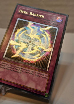ULTIMATE Rare Hero Barrier EEN-EN049 1st Edition Yugioh 889 - Image 3