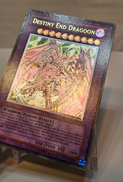 Ultimate Rare Destiny End Dragoon LODT-EN042 Unlimited Yugioh 1066 - Image 3
