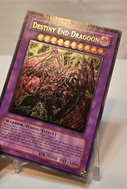 Ultimate Rare Destiny End Dragoon LODT-EN042 Unlimited Yugioh 1066 - Image 4