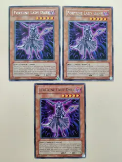 3x Fortune Lady Dark SOVR-EN011 Unlimited Rare LP - Image 1