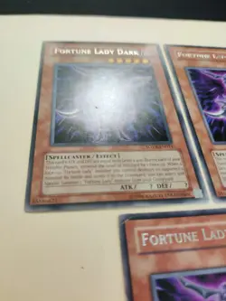 3x Fortune Lady Dark SOVR-EN011 Unlimited Rare LP - Image 2