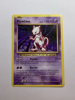 Mewtwo 51/108 Non-Holo Rare XY Evolutions 2016 Pokemon Card LP - Image 1