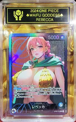 REBECCA One Piece Anime Waifu Goddess CUSTOM CARD NM - Image 1