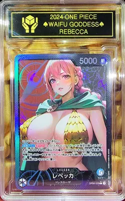 REBECCA One Piece Anime Waifu Goddess CUSTOM CARD NM - Image 2