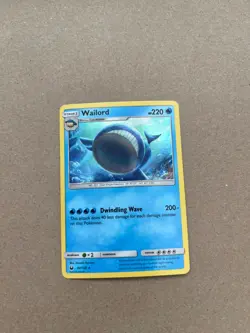 Wailord 40/168 Cosmos Holo Rare Celestial Storm Pokemon Card LP - Image 1