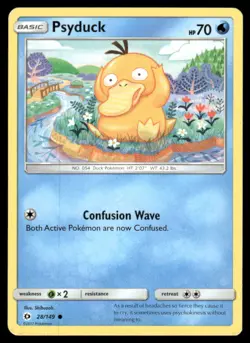 Pokemon Psyduck SM Base Set #28/149 - Image 1