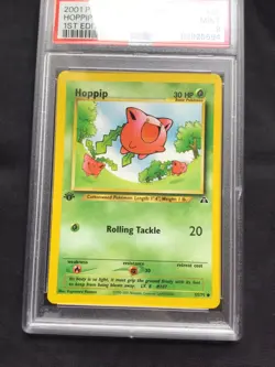 Pokemon Cards: 1st Edition Neo Destiny Common: Hoppip 55/105: PSA 9 - Image 2