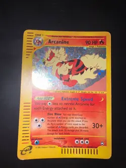 2003 Pokemon Aquapolis Arcanine Holo #H2/H32 ENG - Image 1