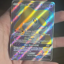 Pokemon Jirachi GX 79a/236 - Unified Minds - Alt Art Promo Pokemon Card NM - Image 1