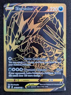 Eternatus V SV121/SV122 Shining Fates: Shiny Vault Pokemon NM Holo - Image 1