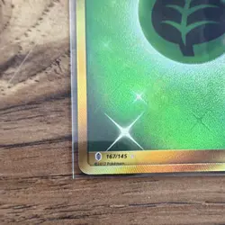 Pokemon 2017 Grass Energy Secret Rare 167/145 SM-Guardians Rising Holo TCG Card - Image 5