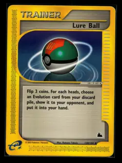 Hero Deal, English - 1 x Pokemon Lure Ball - 128/144 - Uncommon Skyridge NM - Image 1
