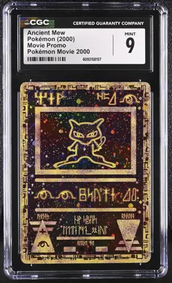 CGC 9 Mint Ancient Mew Pokemon Movie 2000 Pokemon Movie Promo - Image 1