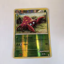 Parasect 48/123 Uncommon Reverse Holo Pokemon HeartGold Soulsilver LP - Image 1