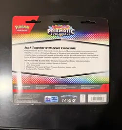 🔥Lot of 5 Pokemon TCG Prismatic Evolutions Tech Sticker Collection New Sealed🔥 - Image 5