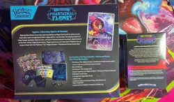 Pokemon TCG Phantasmal Flames ETB + Booster Bundle - Sealed - Image 2