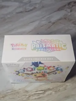 SEALED Pokemon Prismatic Evolutions ETB Elite Trainer Box - Image 5
