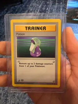 Pokemon Potion 1st Edition Base Set Shadowless Trainer 94/102 NM - Image 1