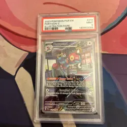2023 Pokemon Porygon-Z Illustration Rare 214/182 PSA 9 EN - Image 1