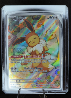Eevee SVP EN 173 Pokemon Scarlet & Violet Prismatic Evolutions Promo NM TCG - Image 3