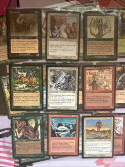 Vintage Magic The Gathering Binder Collection Card Lot MTG 1993-2003 - Image 4