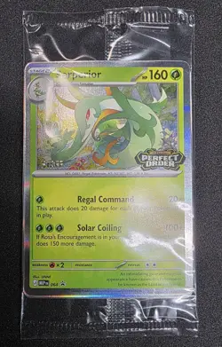 Pokemon Perfect Order Prerelease Staff Promo Sealed Set - Image 1