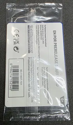 Pokemon Perfect Order Prerelease Staff Promo Sealed Set - Image 2