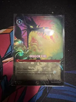 Disney Lorcana TCG Dragon Fire Promo Cards DLPC 1/C1 - Image 1