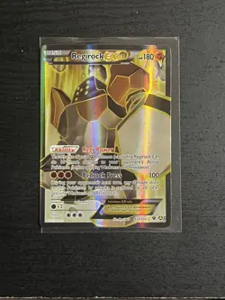 Regirock EX Alternate Art Promos 43a/124 Holofoil Lightly Played - Image 1
