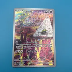Pokemon Drowzee 210/198 SV01 Scarlet & Violet Base Set Illustration Rare NM - Image 3