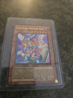 1996 Yu-Gi-Oh Toon Dark Magician Girl Limited Edition Card - Image 1